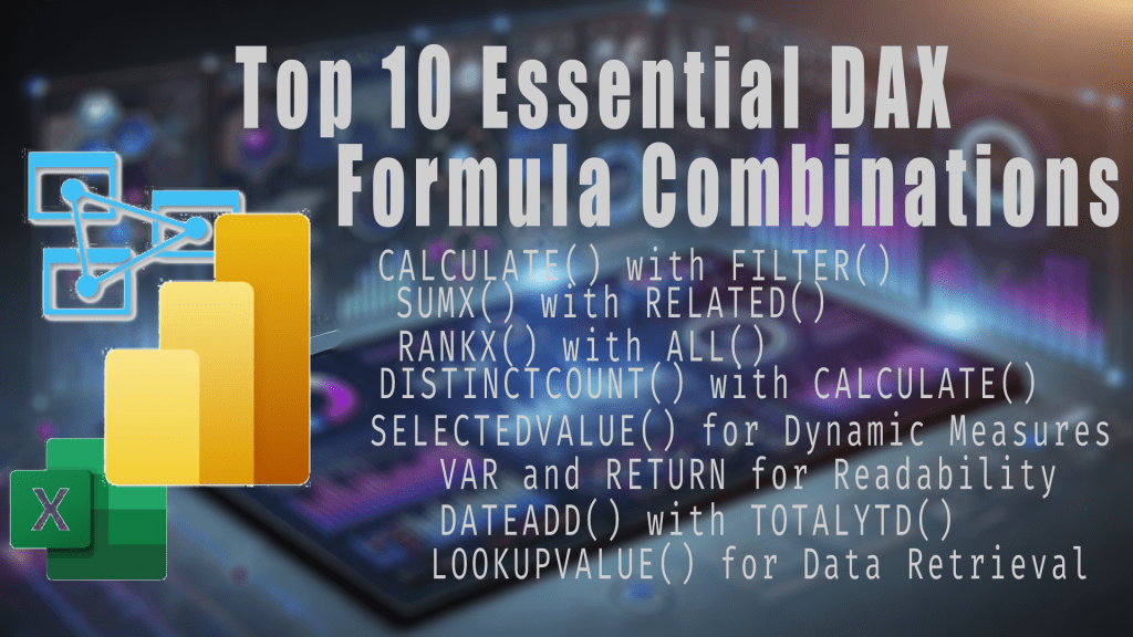 Top 10 Essential DAX Formula&nbsp;Combinations